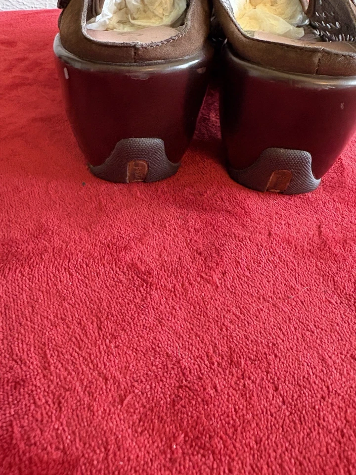 Zapatos para mujer Jambu & Co. talla 10M marrón gamuza Mary Jane Foto 4 de 4