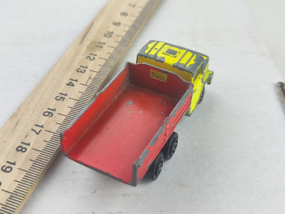 Auto vintage retrò Magirus, Majorette, Francia, piccolo modello di auto - Immagine 4 di 4