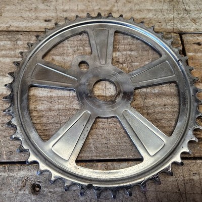 1970s Schwinn Mag 5 Style Sprocket 46T Chrome Chicago USA B#2