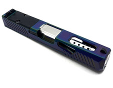 HTA Glock 19 Gen 1-3 PVD W3 Reaper Slide Trijicon RMR Stainless Ported Barrel