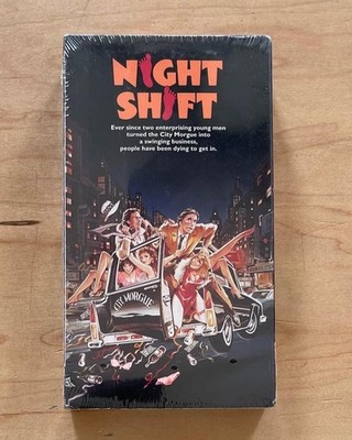 NIGHT SHIFT 1982 Factory Sealed VHS NOS OOP Warner Sex Comedy Sleaze Call Girls