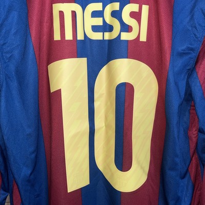 Nike Barcelona 2010-11 Home Shirt Long Sleeve Messi 10 100