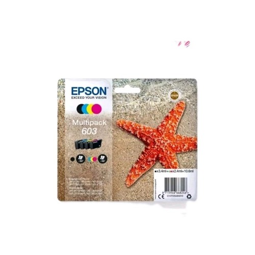 Epson 603 Starfish Ink Cartridges Multipack BCMY Genuine XP-4100 4105 Original - 第 10/12 張圖片