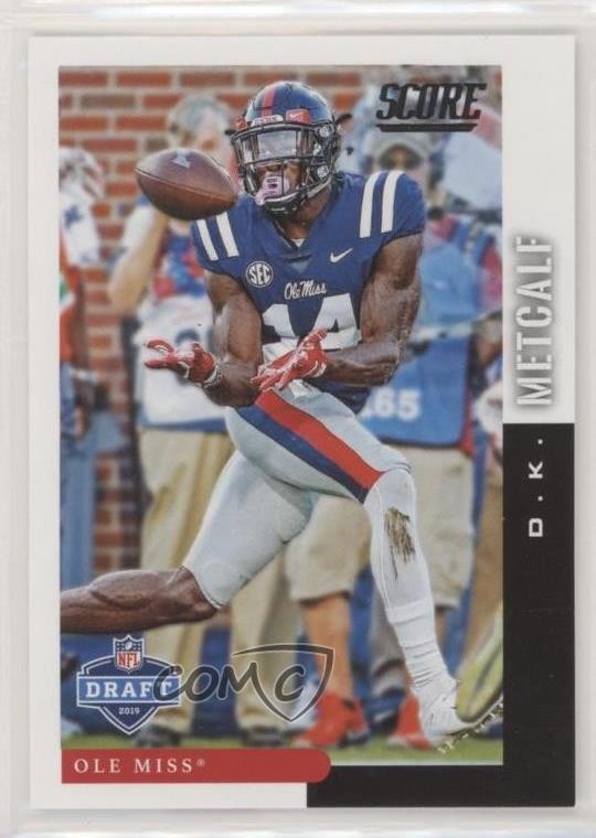 2019 Score NFL Draft DK Metcalf #DFT-15 Rookie RC 1u6