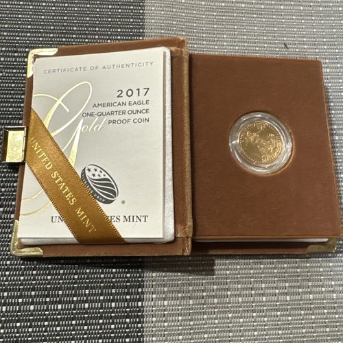 United States Mint American Eagle One Quarter 1/4 Ounce Gold Proof Coin