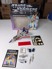 Transformers G1 Decepticon Starscream Complete with Box 1984 Hasbro