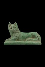 Rare Ancient Egyptian Antiquities Egyptian Goddess Bastet Egyptian Cat Figure BC