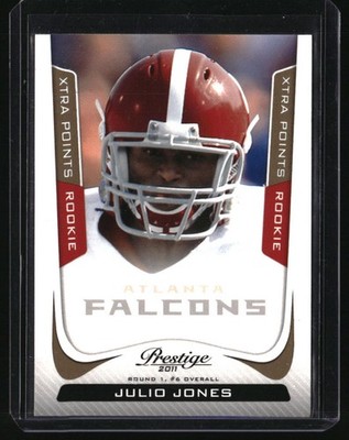 2011 Panini Prestige #256 Julio Jones Xtra Points Gold #/250