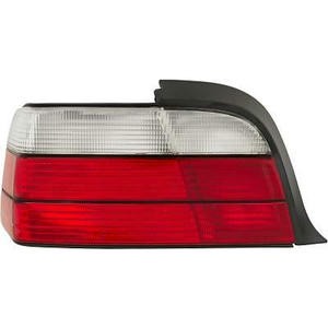 Feux arrière gauche BMW Série 3 E36 Coupé de couleur rouge et ambre standard