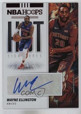2019 Panini NBA Hoops Hot Signatures Red /25 Wayne Ellington #HS-WEL Auto 0gx4