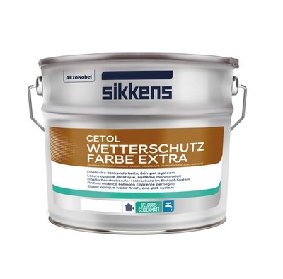Sikkens Cetol Wetterschutzfarbe Extra 10 l weiß