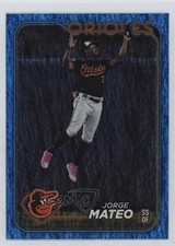 2024 Topps Series 1 Blue Holofoil 841/999 Jorge Mateo #42 14mw