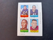 1969 TOPPS 4 IN 1 INSERTS FULL CARDS  CARDS PICK CARDS YOU WANT
