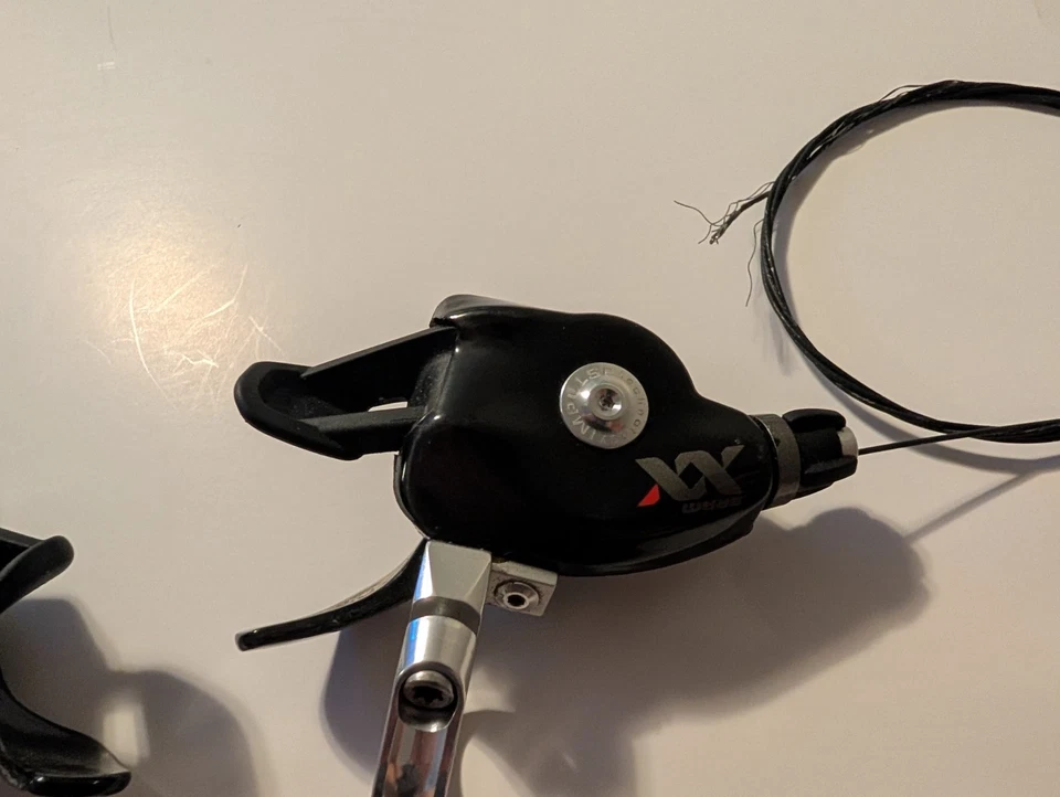 Palancas de cambio SRAM XX 2x10 mecánicas izquierda derecha delantera trasera MTB Foto 3 de 4