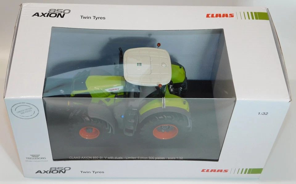CLAAS AXION 850 St. V with duals Twin Tyres Trelleborg - Ltd. 500 pcs. ROS 1:32 - Bild 3 von 4