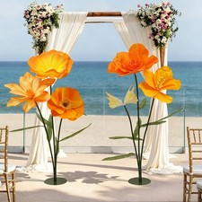 Artificial Flower Decoration, Party Banquet Background Decor, Giant Artificial F