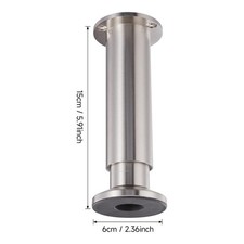 Image of 4x 10/15cm Aluminum Alloy Furniture Legs Feet for Sofa Bed Chairs Stools Cabinet
