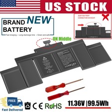 LOT A1618 Battery For MacBook Pro 15 inch Retina A1398 Late 2013 Mid 2014 2015