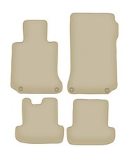 Fu&szlig;matten Automatten Velours Premium f&uuml;r Mercedes W207 Coupe 2009- 4-tlg