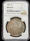 1898-P Morgan Silver $1 Dollar PCGS MS62 PL