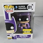 Funko Pop! #01 Purple Batman DC Entertainment Earth Exclusive FLAW BOX SEE PIC