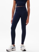 Athleta Girl High rise stash your treasures tight- xl/14- navy- nwt