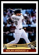 Nolan Arenado 2018 Donruss #236 Rockies MLB READ FREE SHIPPING AutographDen