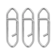 Dr.Fish 20pcs Fishing Power Clips Quick Change Connector Bait Rig Saltwater