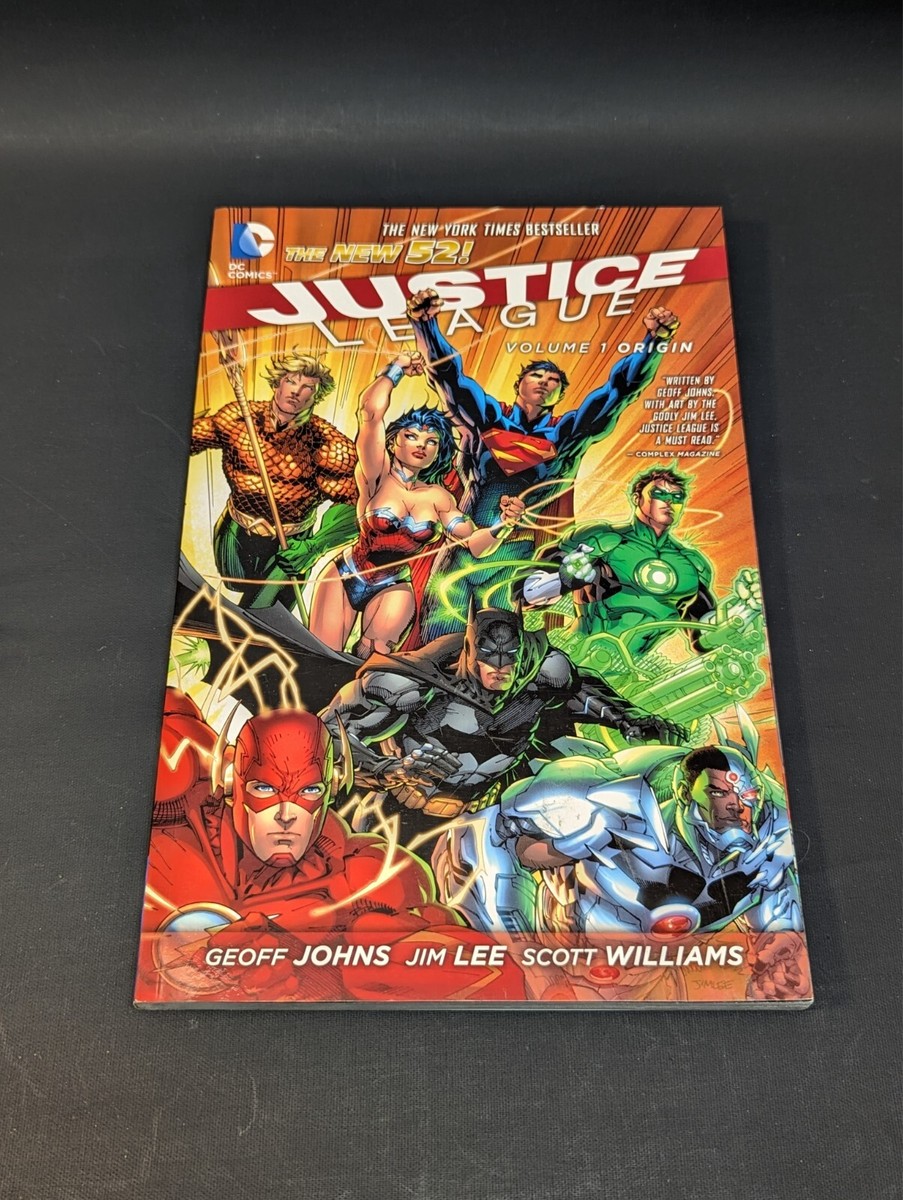 DC Comics Justice League Vol 1 ORIGIN, TPB, (New 52) By Geoff