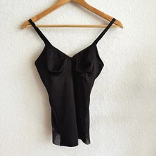 Ruby Ribbon Shapwear Classic Cami Tank Top 38/M Slimming Unpadded Adjustable