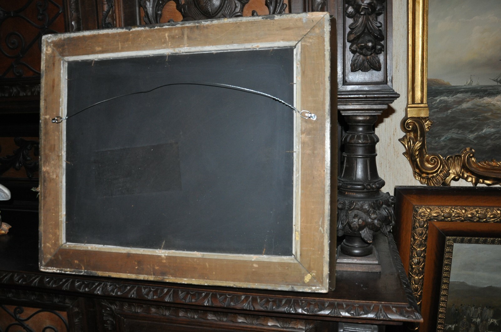 Lovely old Allegorical Victorian Painting eBay