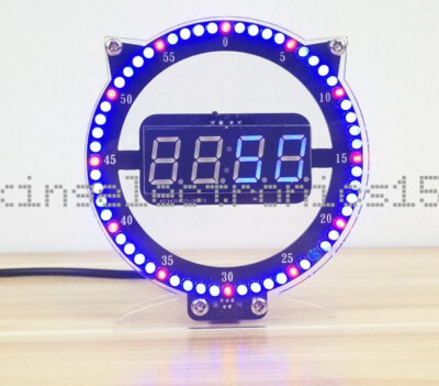 DIY kits LED Fun Alarm Clock DIY Electronic Soldering NEW
