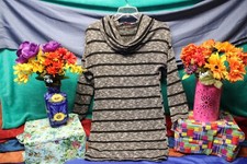 Chris & Carol Women's Gray Sweater Dress Size Small skinny sheath classic Sale*