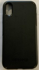 GENTLY USED BLACK OtterBox SYMMETRY SERIES CASE APPLE iPhone XR 49.95 retail