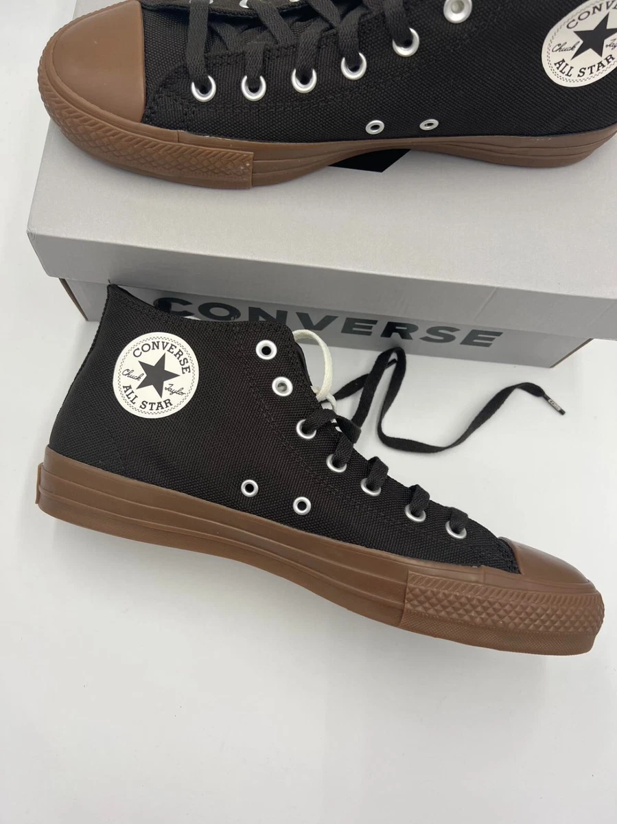 Converse CONS CTAS Pro Shoes Mid Top Brown Canvas Men s Sneakers