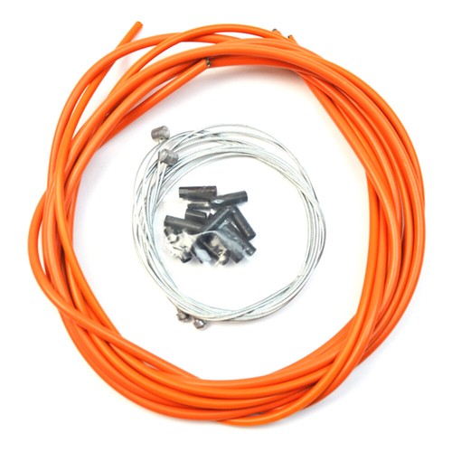 Cavo Freno Per Bici Da Strada E Mountain Bike - Acciaio Inox, Lunghezza 3 Metri (Blu)
