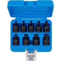 "Kraft-Bit-Einsatz-Satz T-Profil Torx T20 - T70 Antrieb 12,5 Mm (1/2\") 9-Tlg."