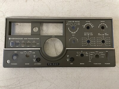Kenwood（旧TRIO）TS-520V／TS-690S 【完全ジャンク】 KENWOOD SSB TRANSCEIVER OFF TS-520 FRONT PANELS | eBay