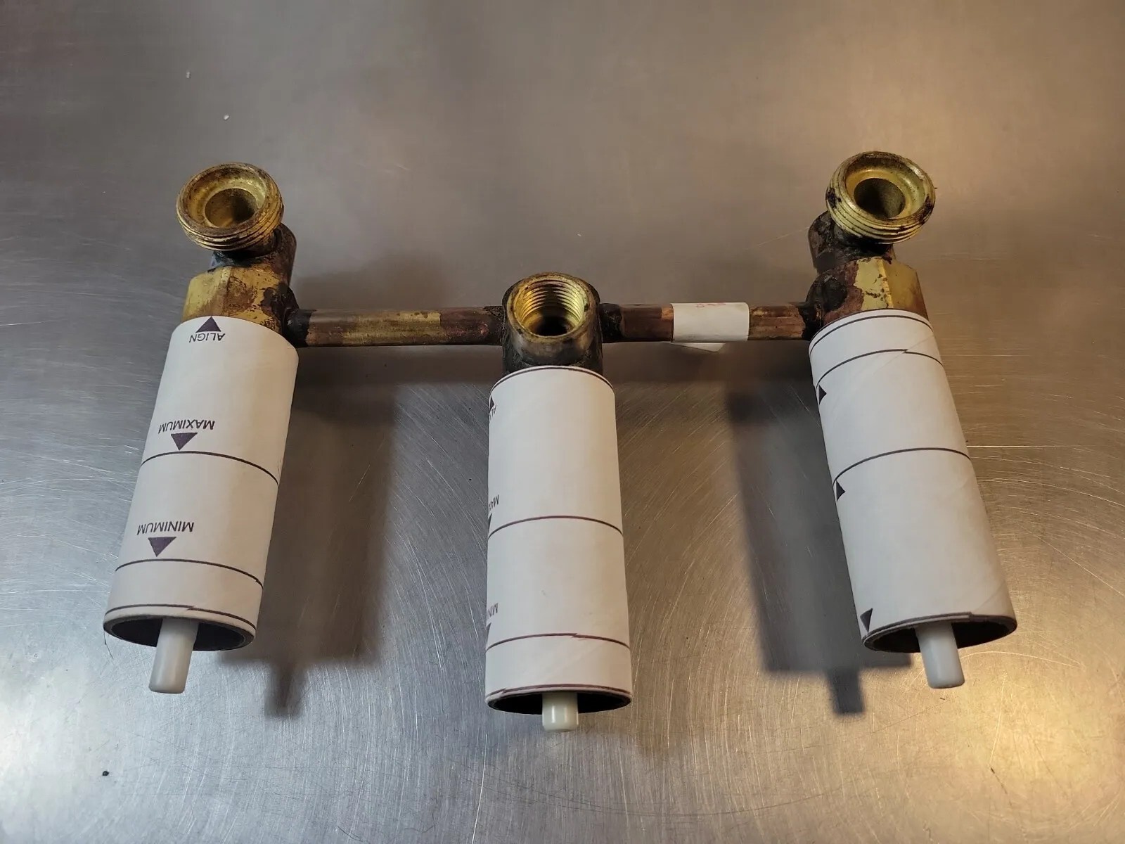 Vintage Eljer 3 Handle Shower Tub Valve with Cartridges NOS eBay