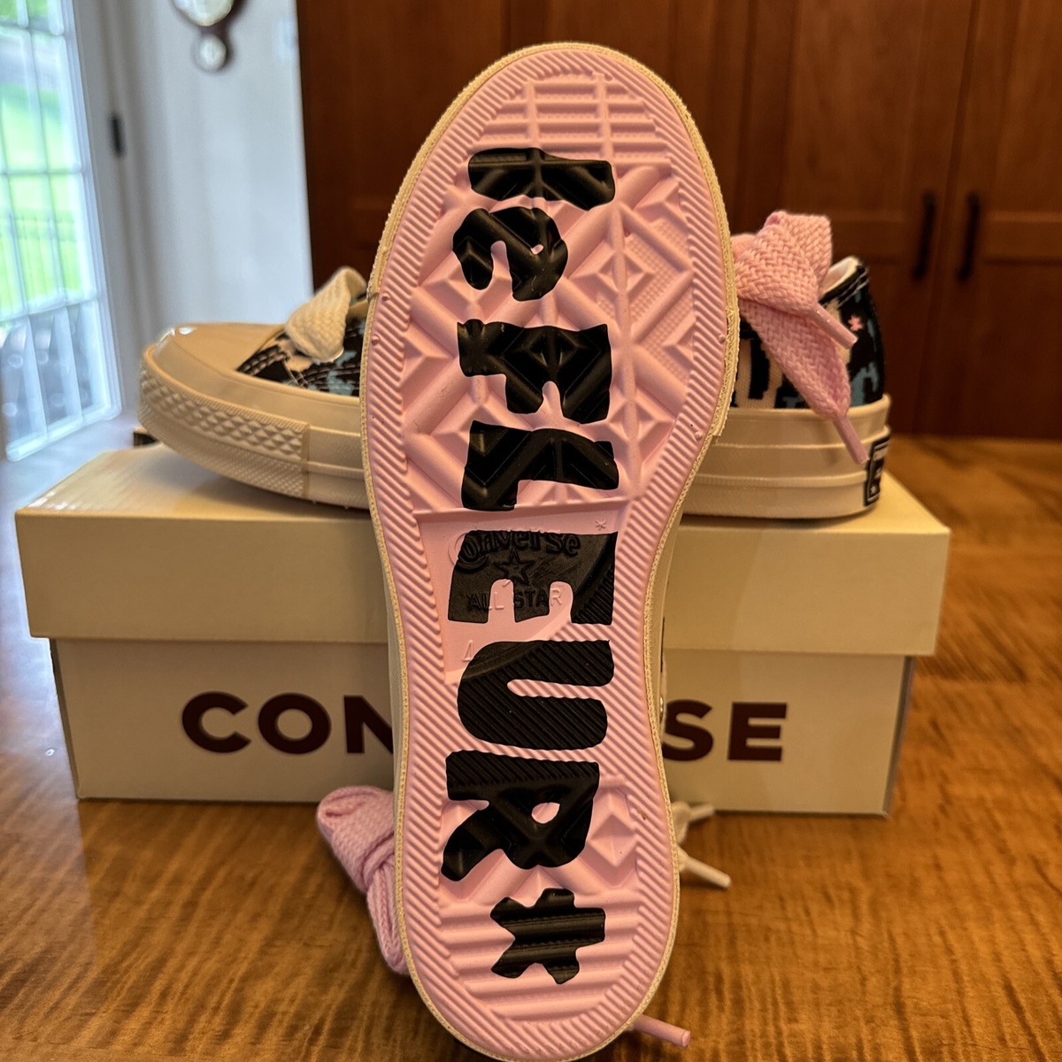 Size 4 - Golf Le Fleur x Converse Chuck 70 Low Camo Pack - Teal