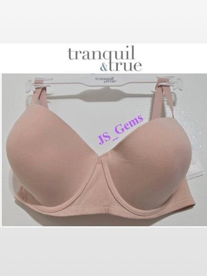 New Tranquil & True Bra Pale Pink Push-Up Convertible 40DDD