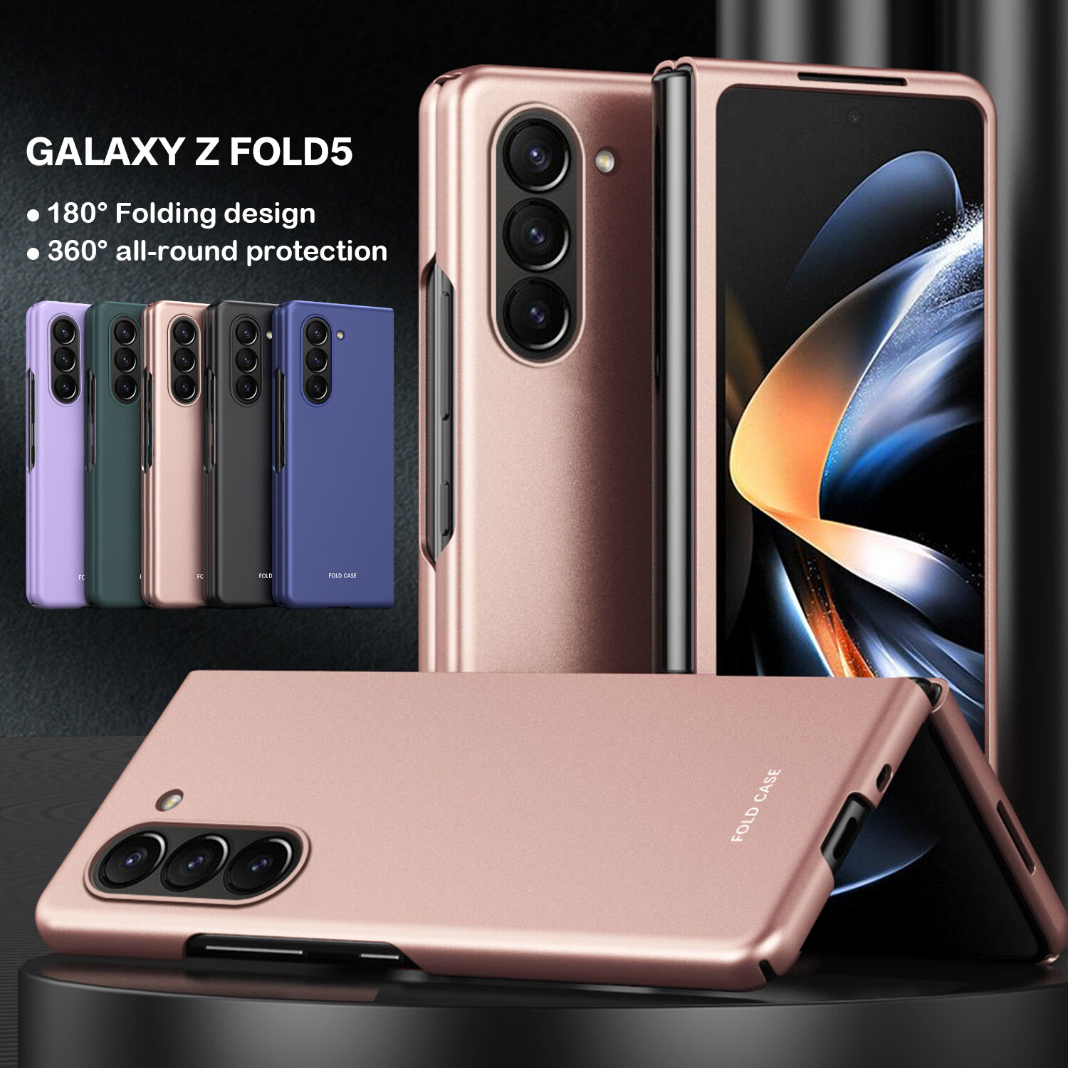 For Samsung Galaxy Z Fold 6 5 4 3 Ultra Thin Slim Shockproof Hard PC Phone Case-image