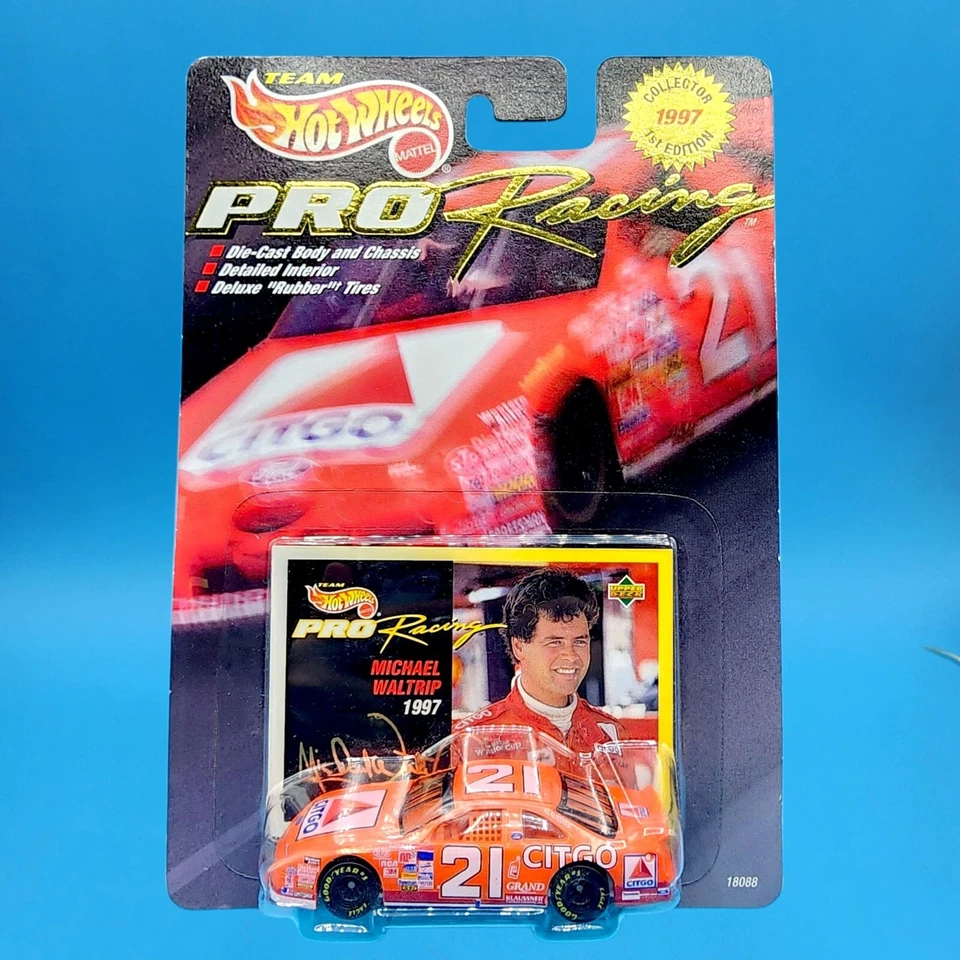 Hot Wheels Pro Racing 1997 Michael Waltrip #21 Citgo 压铸第 1 版收藏 — 第 2/4 张图片