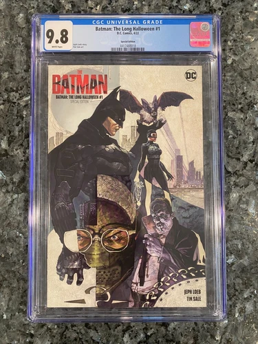 Iconic Detective Noir: Batman: The Long Halloween #1 (Special Edition) - CGC 9.8