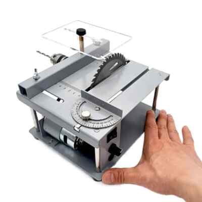 Small Micro Multi-functional Table Saw PCB Small Desktop Cutting Machine