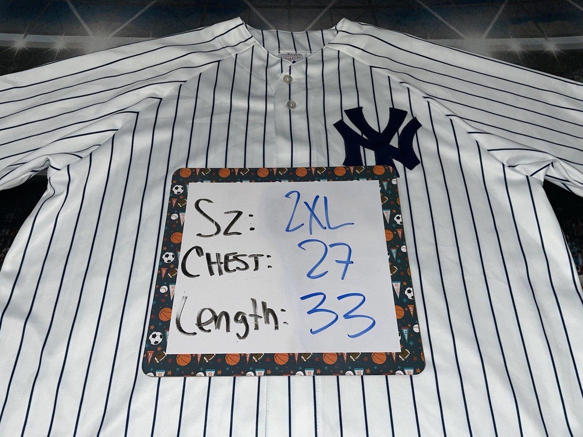 Vintage New York Yankees Majestic Jersey Adult Sz 2XL Preowned