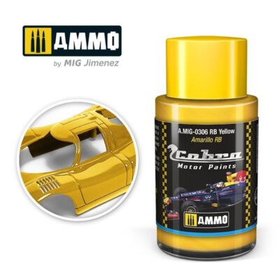 Ammo MIG 0306 - Cobra Motor RB Yellow 30ml - Neu