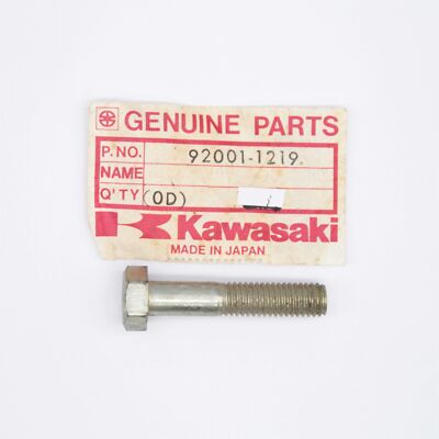 Kawasaki Hex Head Bolt 8 x 45 Part Number - 92001-1219 | eBay