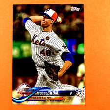 Jacob DeGrom 2018 Topps Update Series Card #177 MLB New York Mets