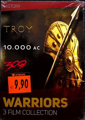 Troy 10000 A.C. 300 Warriors Collection Dvd Sealed